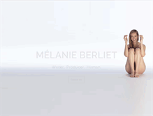 Tablet Screenshot of melanieberliet.com